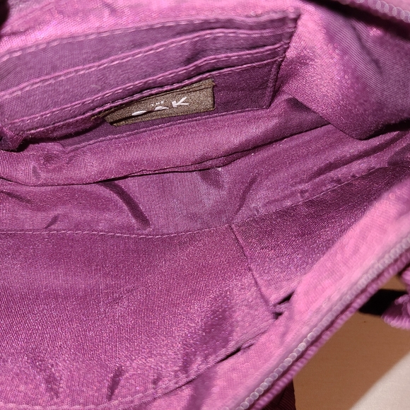 The Sak purple crocheted NWOT barrel purse - Picture 10 of 16